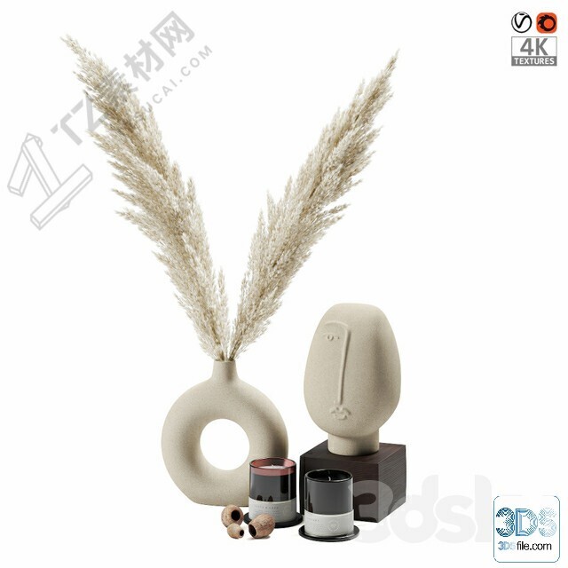 250 Decorative setS 3d models vol.14