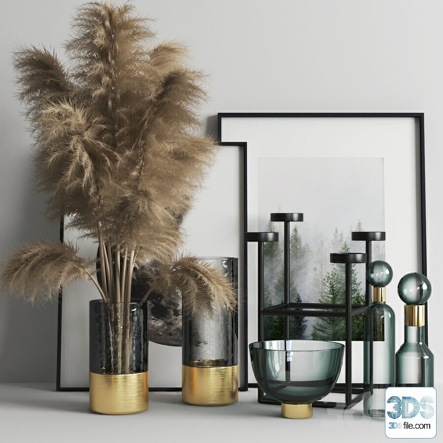 250 Decorative setS 3d models vol.14
