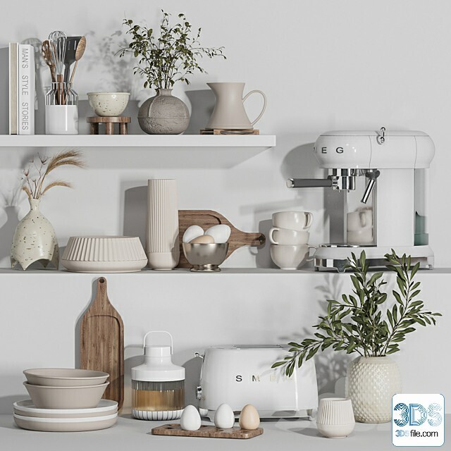 250 Decorative setS 3d models vol.14