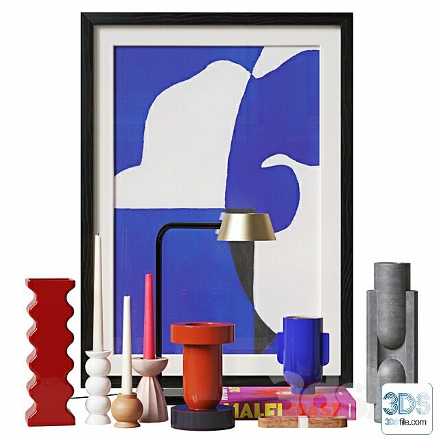 250 Decorative setS 3d models vol.14