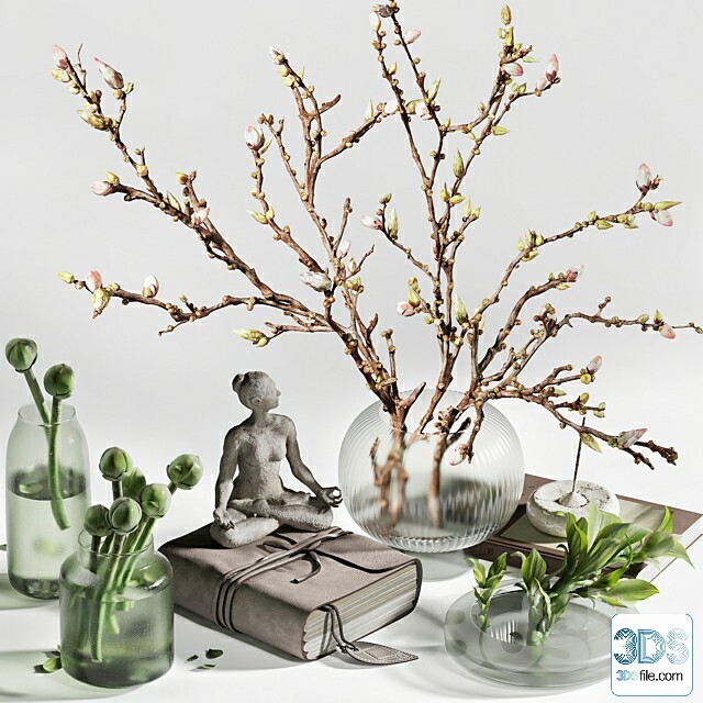 250 Decorative setS 3d models vol.14
