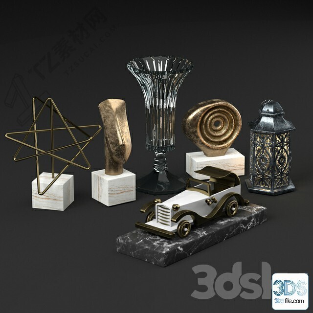 250 Decorative setS 3d models vol.14