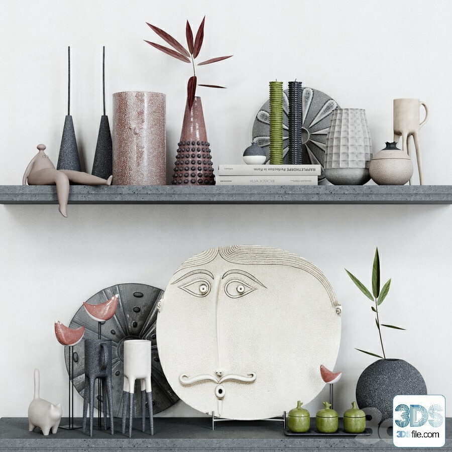250 Decorative setS 3d models vol.14