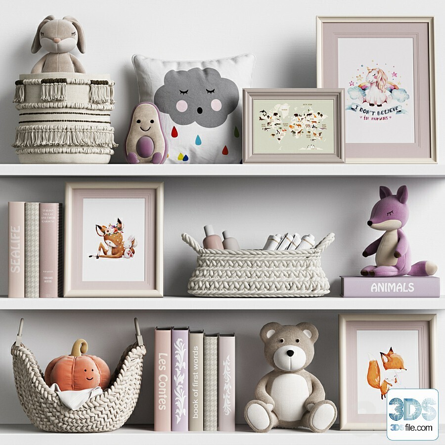 250 Decorative setS 3d models vol.14