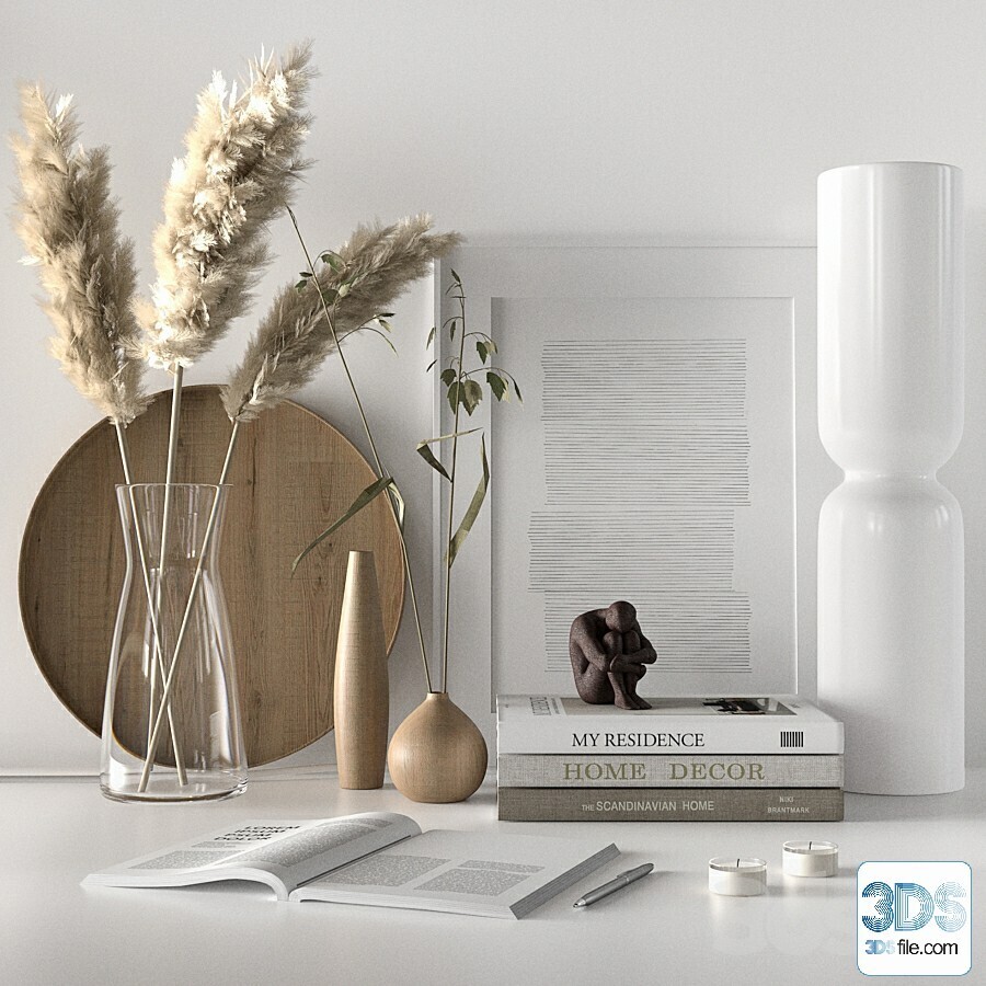 250 Decorative setS 3d models vol.14