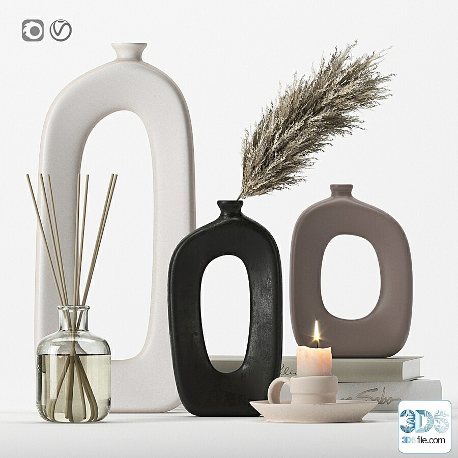 250 Decorative setS 3d models vol.14