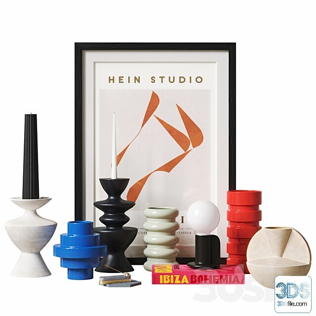 250 Decorative setS 3d models vol.14