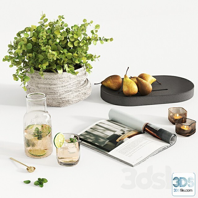 250 Decorative setS 3d models vol.14