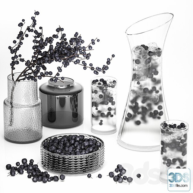 250 Decorative setS 3d models vol.14
