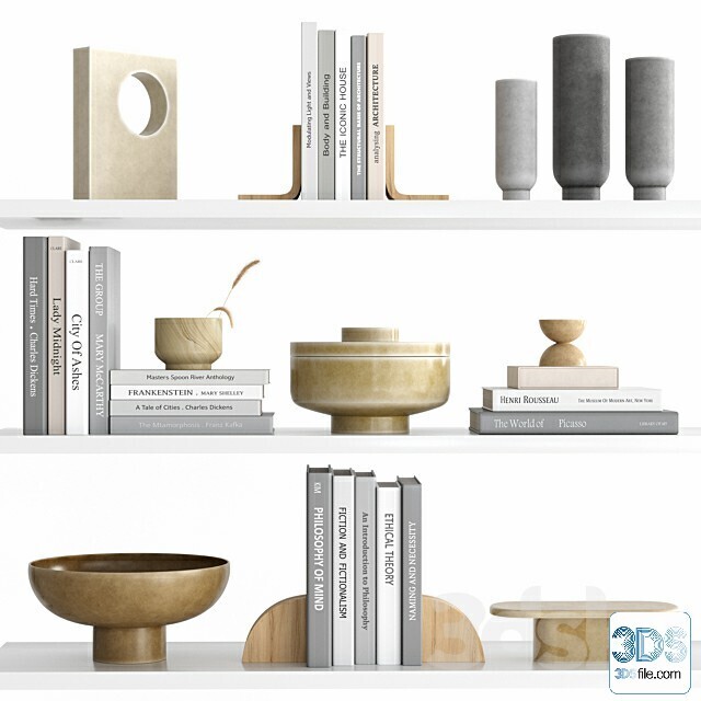 250 Decorative setS 3d models vol.14