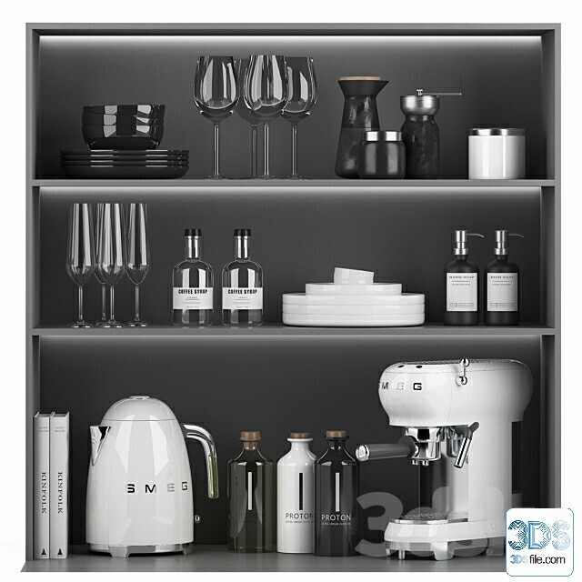 250 Decorative setS 3d models vol.14