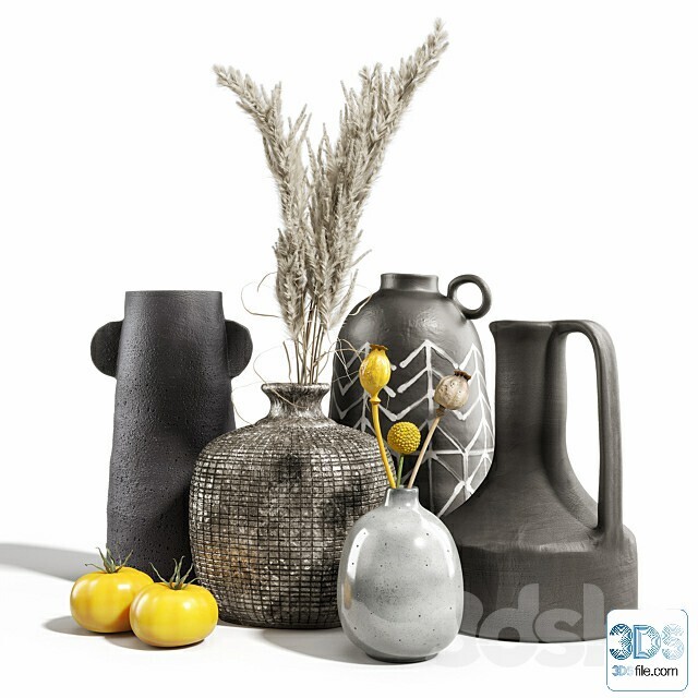 250 Decorative setS 3d models vol.14