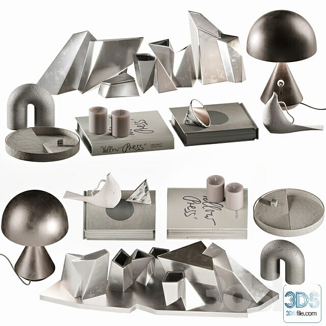 250 Decorative setS 3d models vol.14