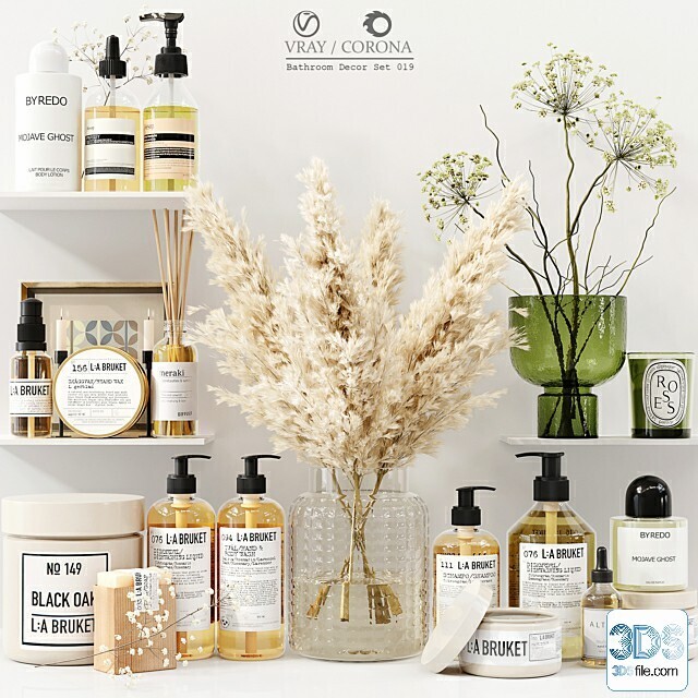 250 Decorative setS 3d models vol.14