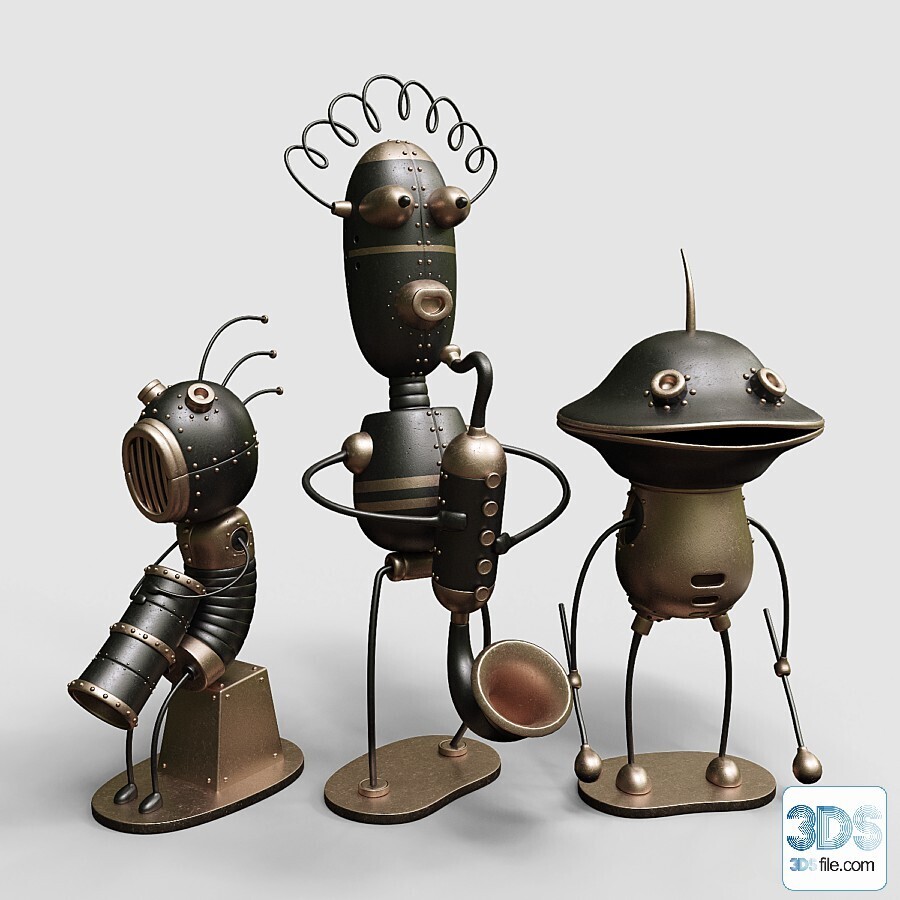 250 Decorative setS 3d models vol.14