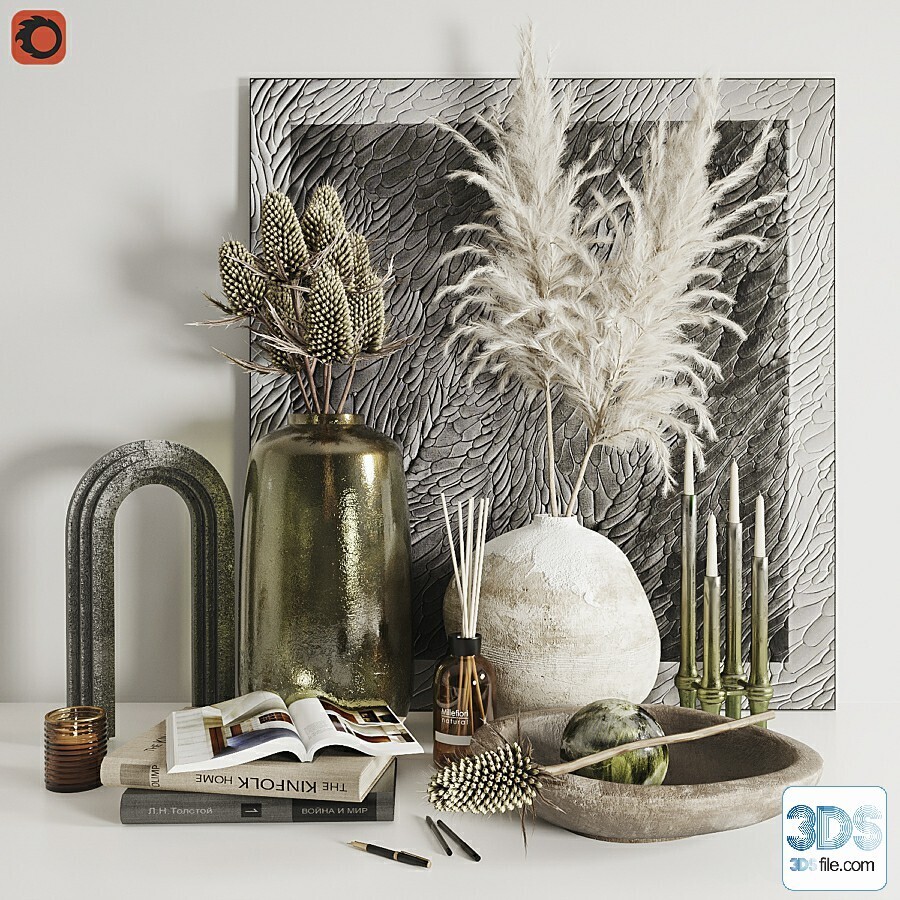 250 Decorative setS 3d models vol.14