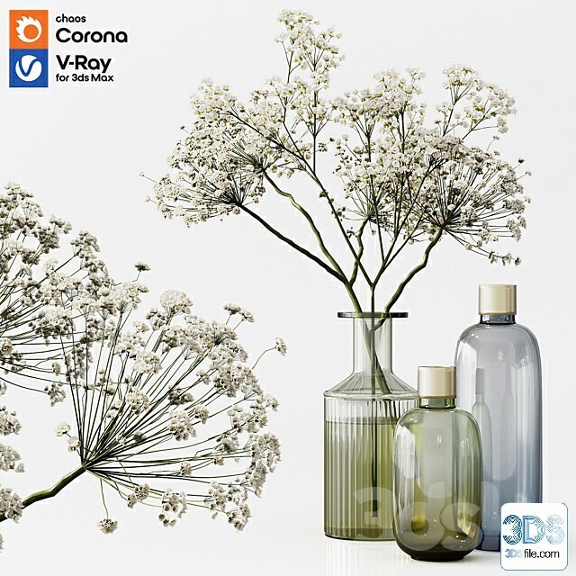250 Decorative setS 3d models vol.14