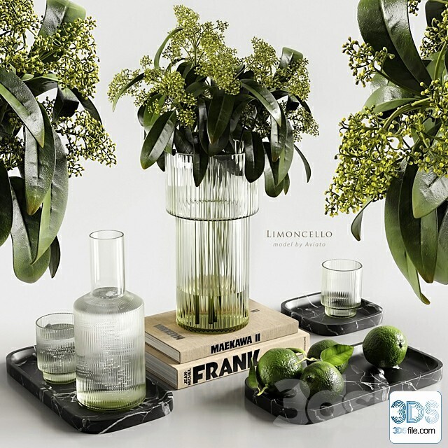250 Decorative setS 3d models vol.14