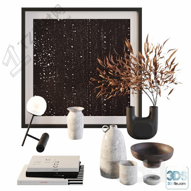 250 Decorative setS 3d models vol.14