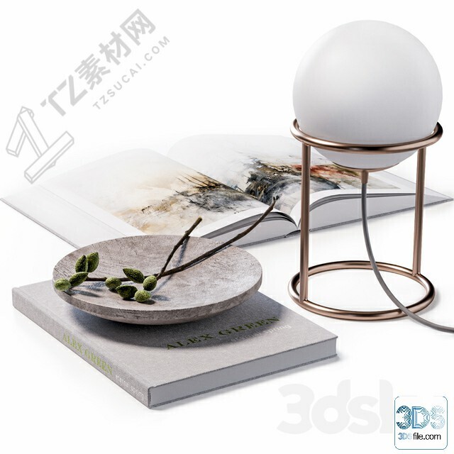 250 Decorative setS 3d models vol.14