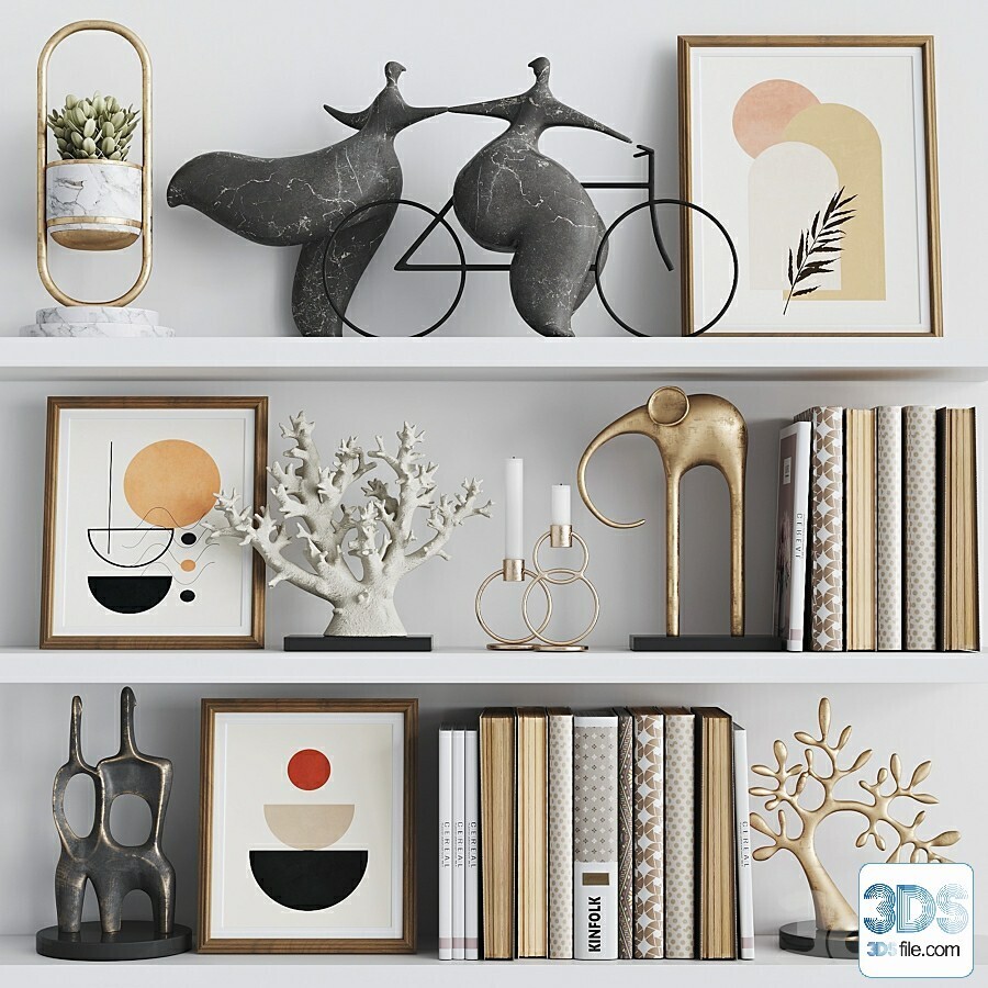 250 Decorative setS 3d models vol.14