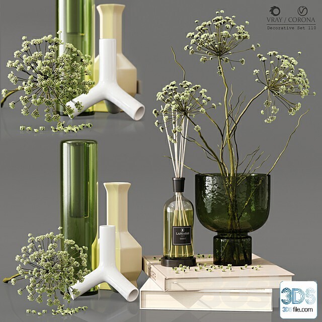 250 Decorative setS 3d models vol.14