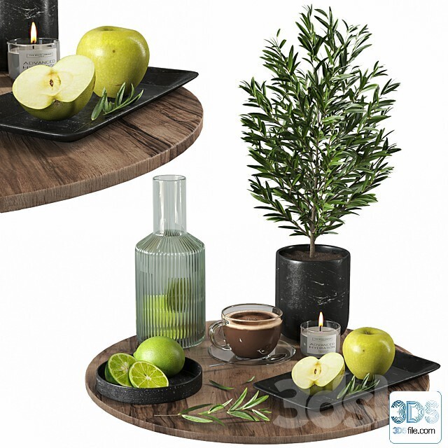250 Decorative setS 3d models vol.14