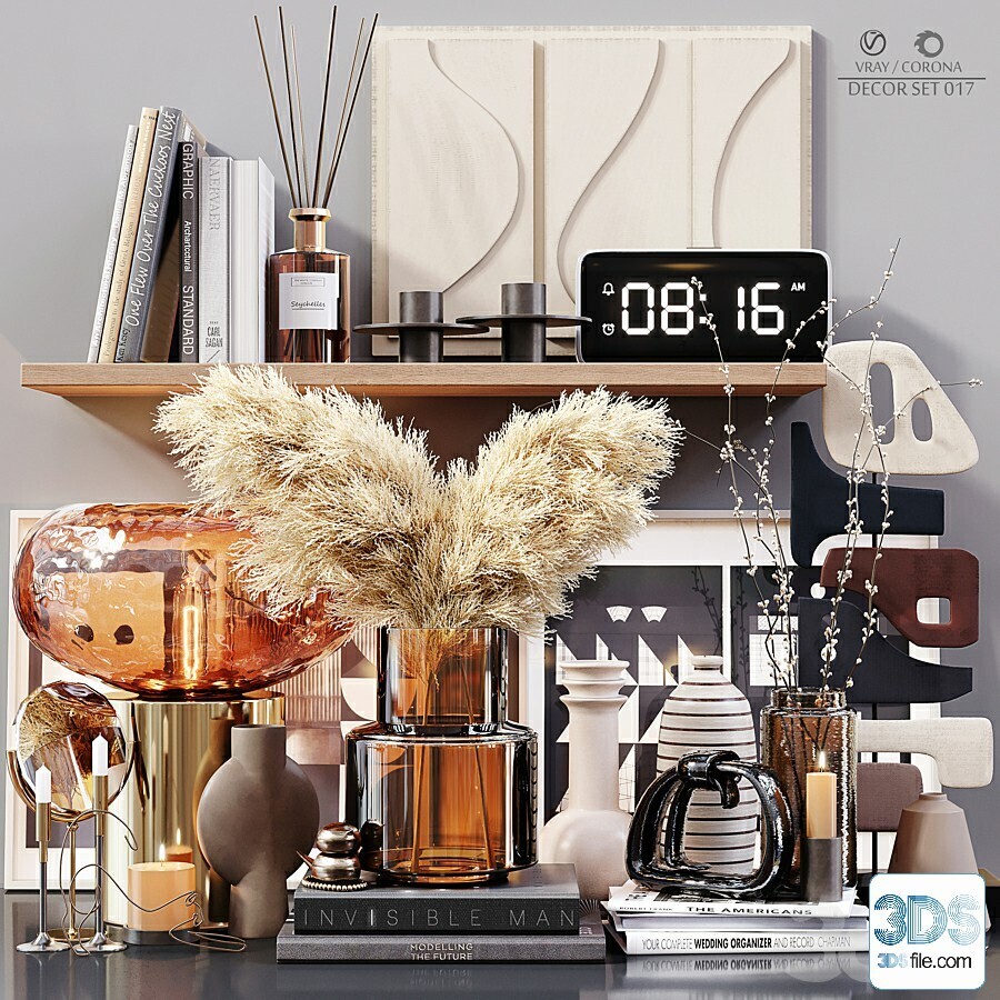250 Decorative setS 3d models vol.14
