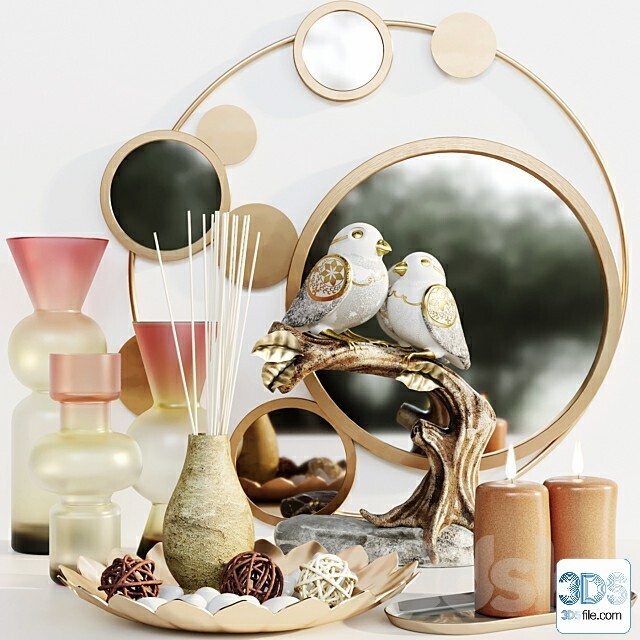 250 Decorative setS 3d models vol.14