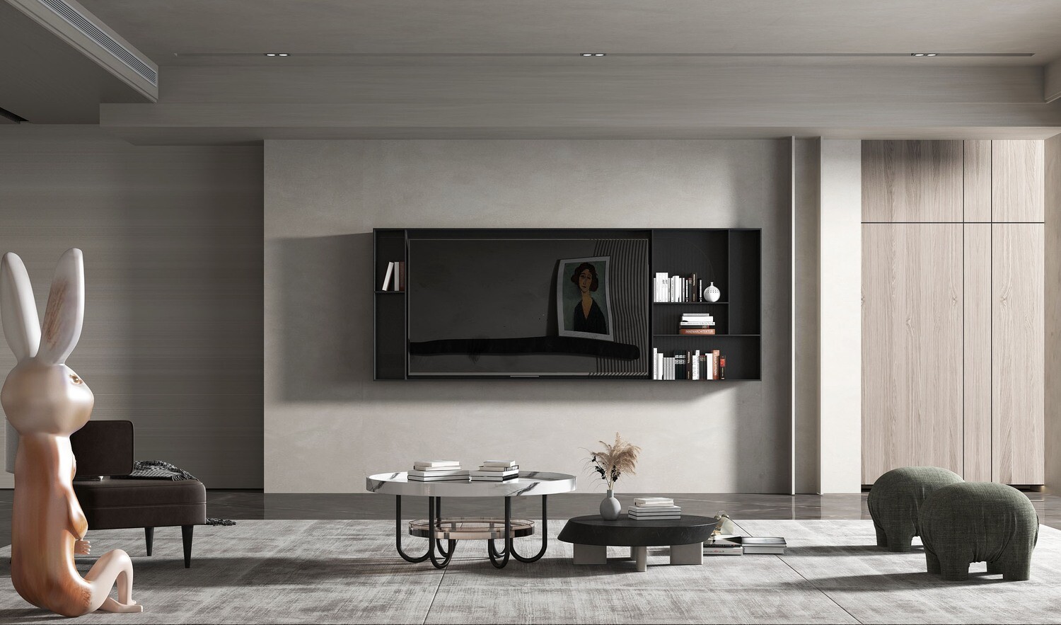 29 Living Room Full Scenes 3d Models Vol.27