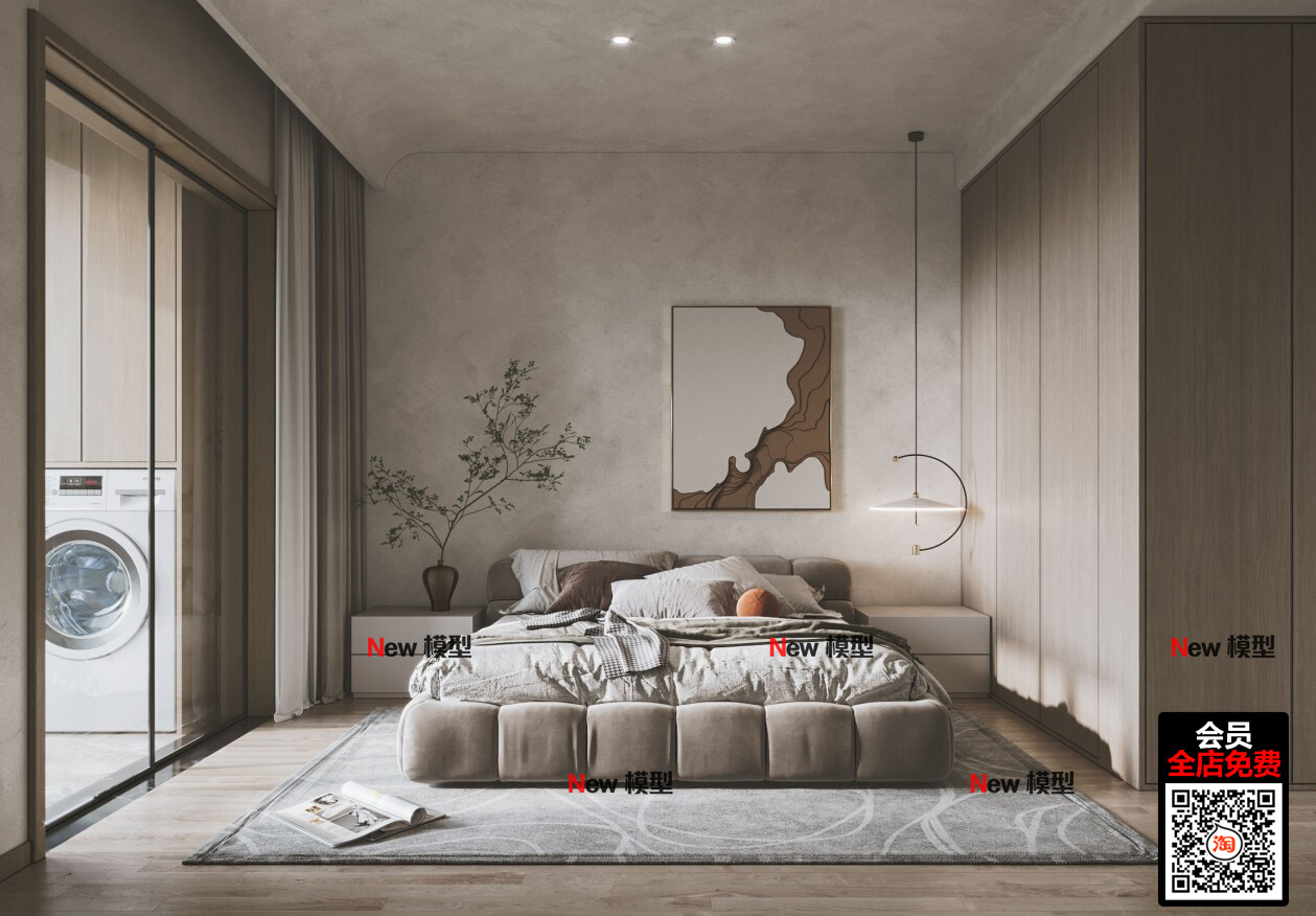 18 Bed 3d models Vol.17