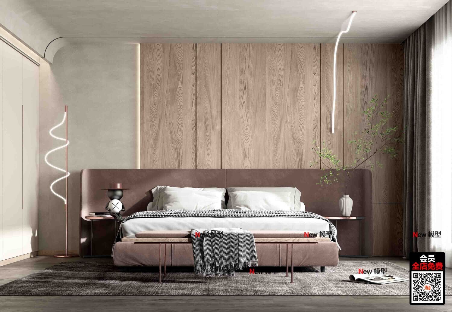 18 Bed 3d models Vol.17