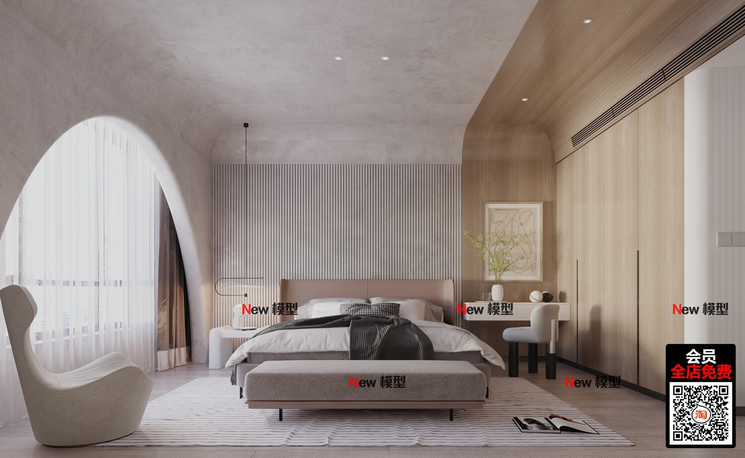 18 Bed 3d models Vol.17