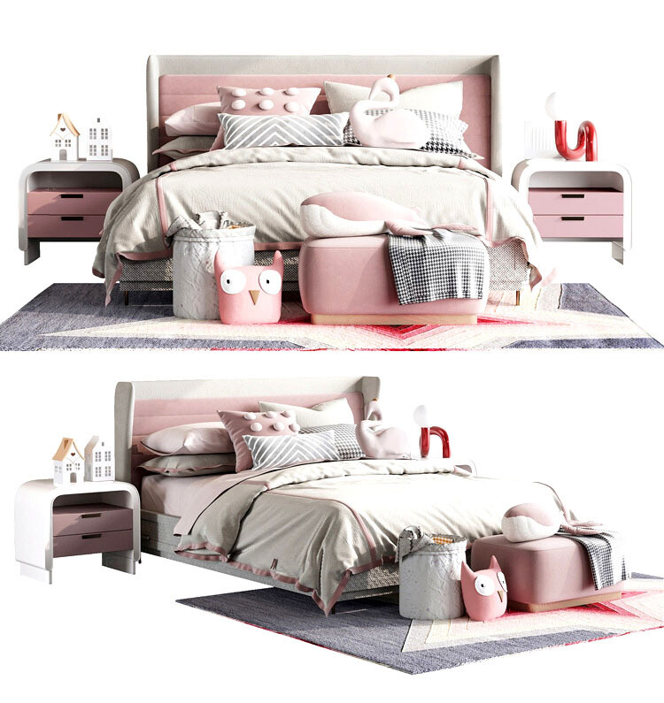 71 BED ROOM SET 3D MODELS VOL 14 - VRAY