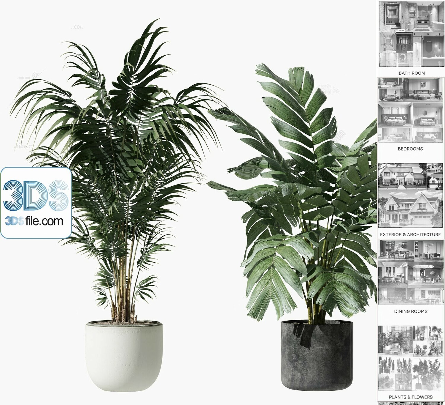 140 Plant 3d Models Pro Vol.05