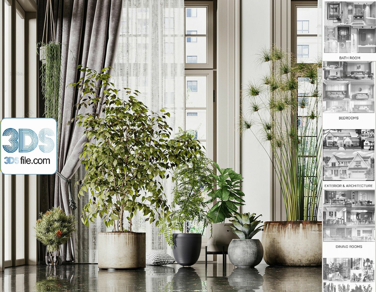 140 Plant 3d Models Pro Vol.05