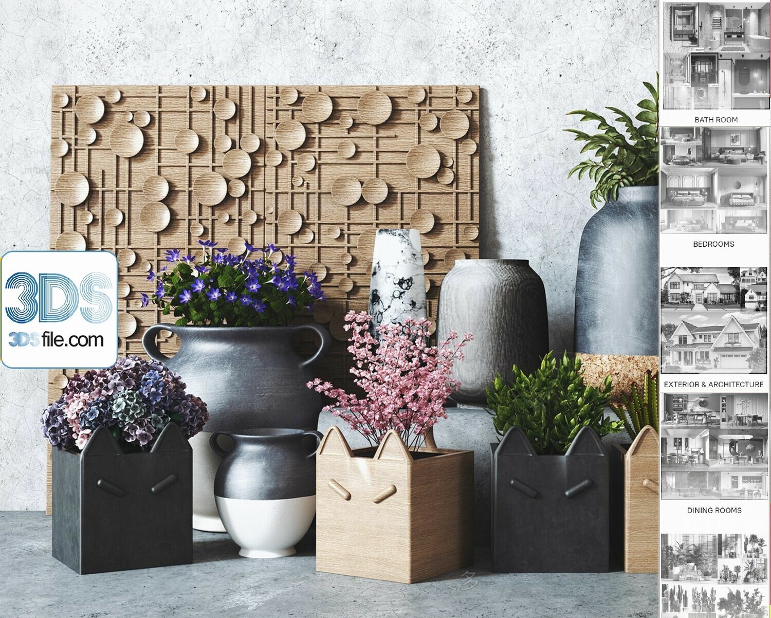 140 Plant 3d Models Pro Vol.05