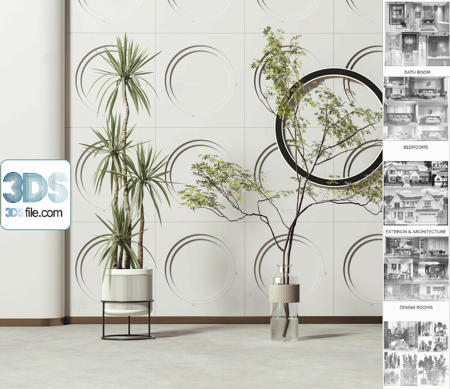 140 Plant 3d Models Pro Vol.05