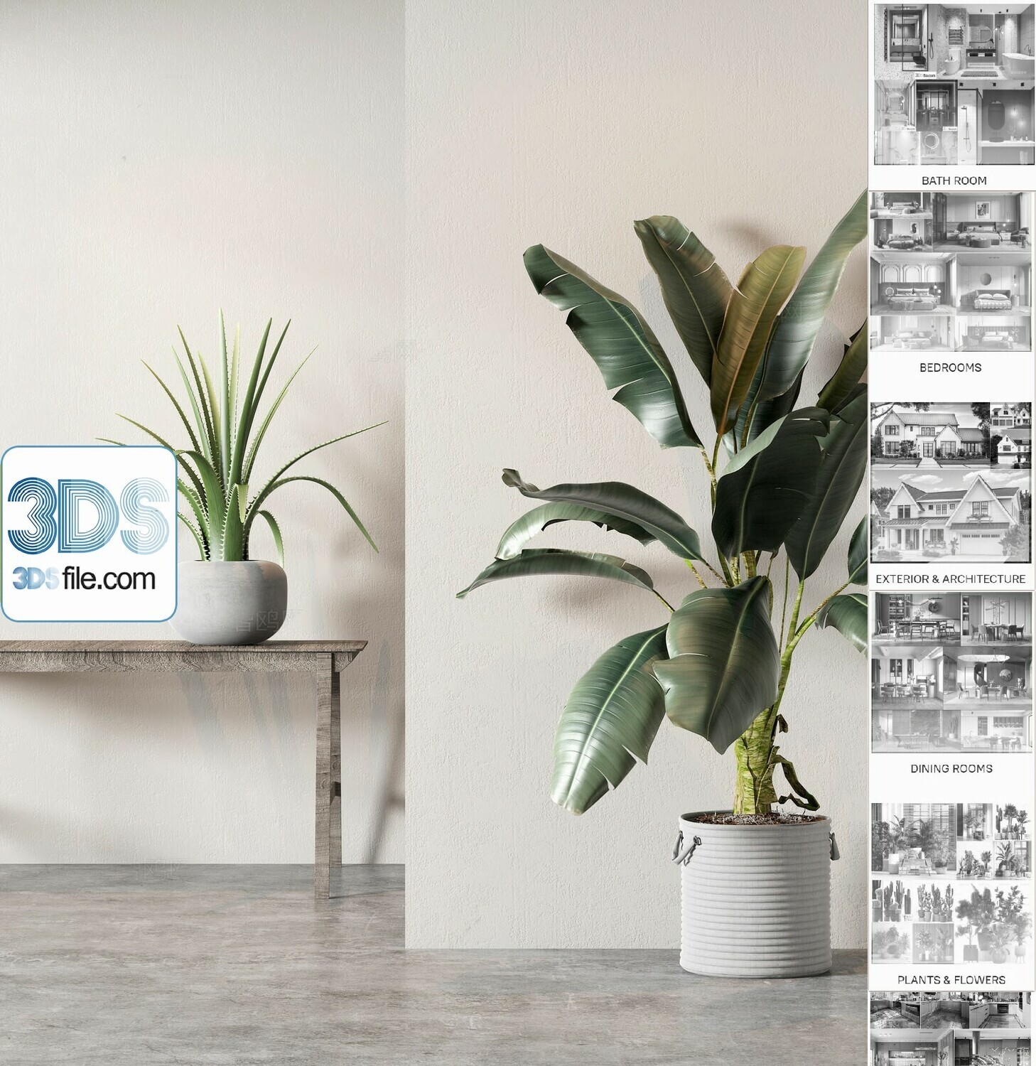 140 Plant 3d Models Pro Vol.05