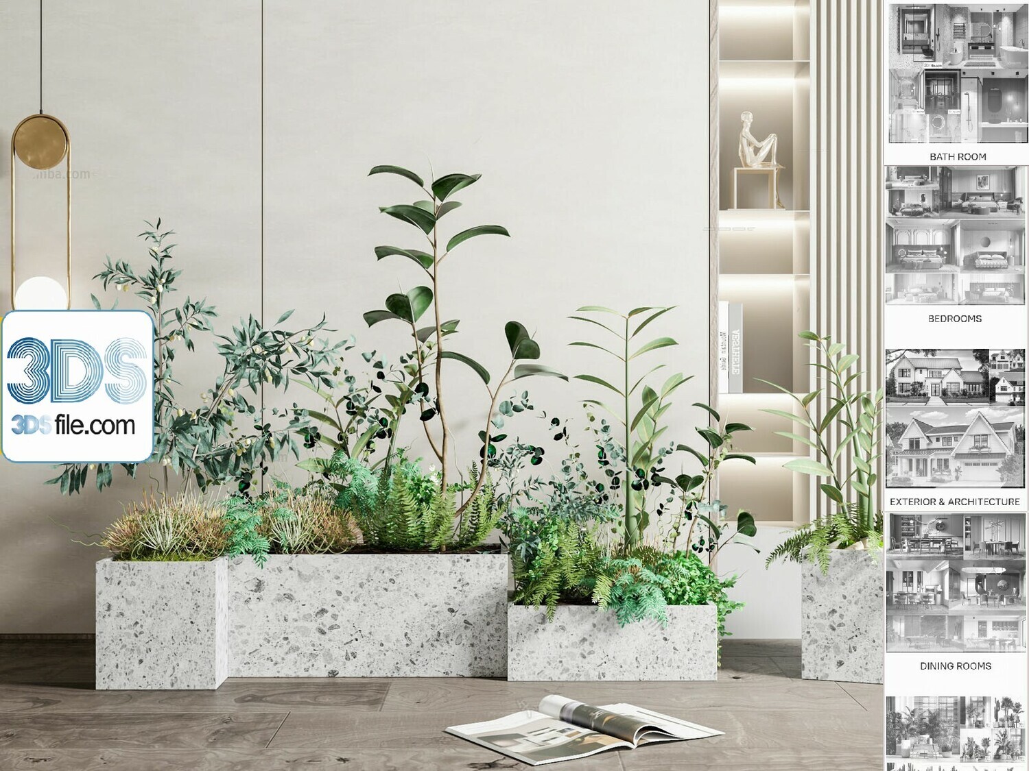 140 Plant 3d Models Pro Vol.05