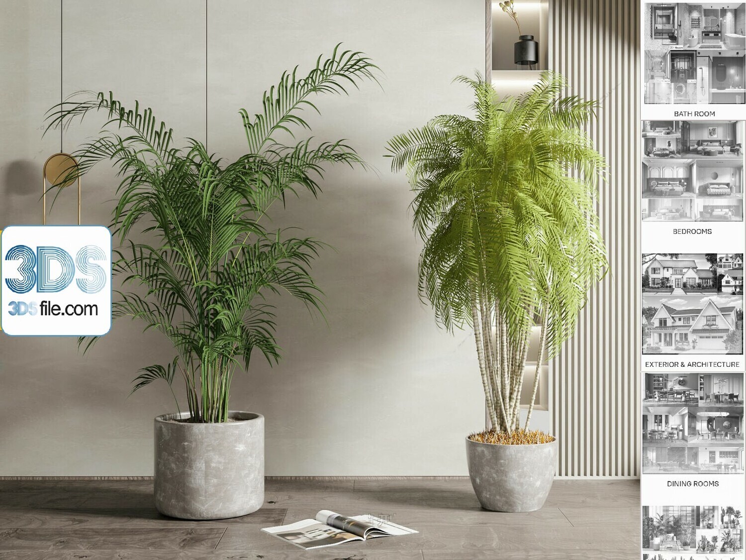 140 Plant 3d Models Pro Vol.05