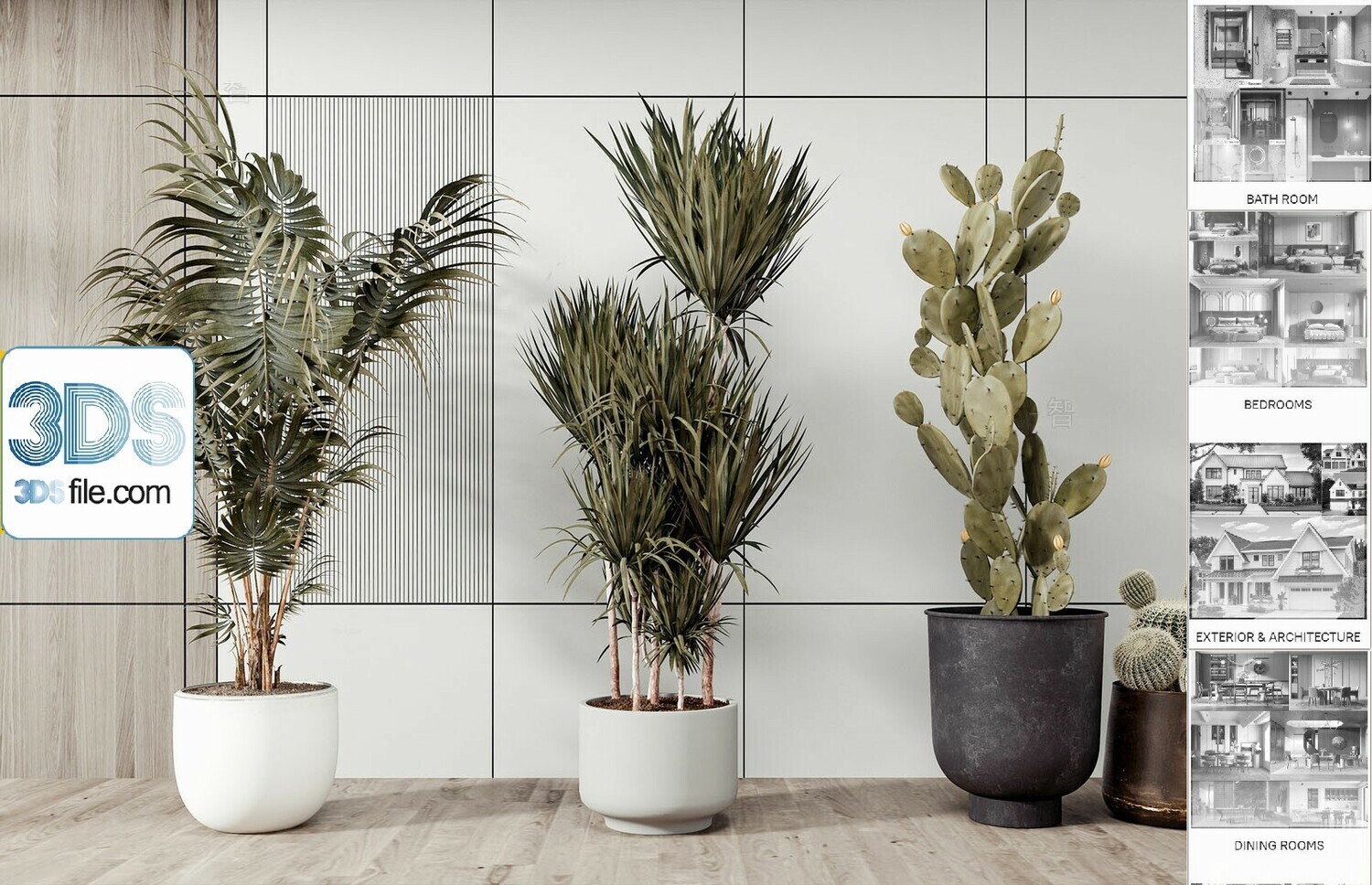 140 Plant 3d Models Pro Vol.05