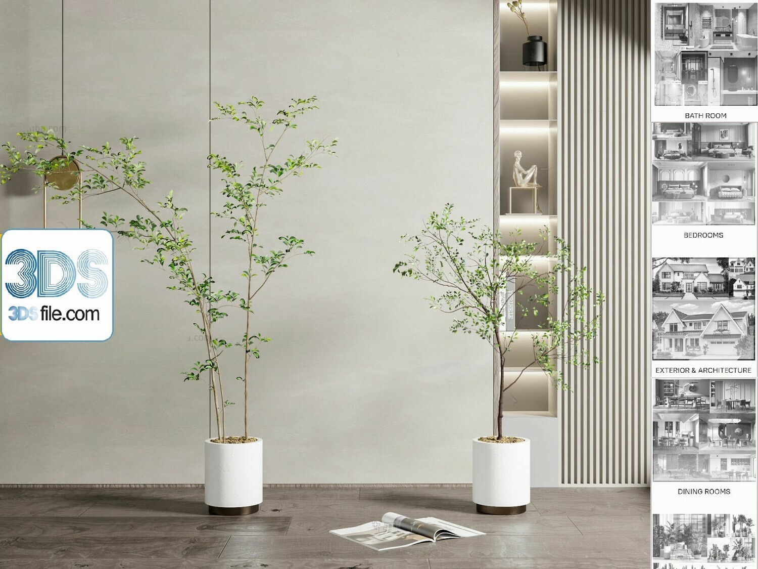 140 Plant 3d Models Pro Vol.05