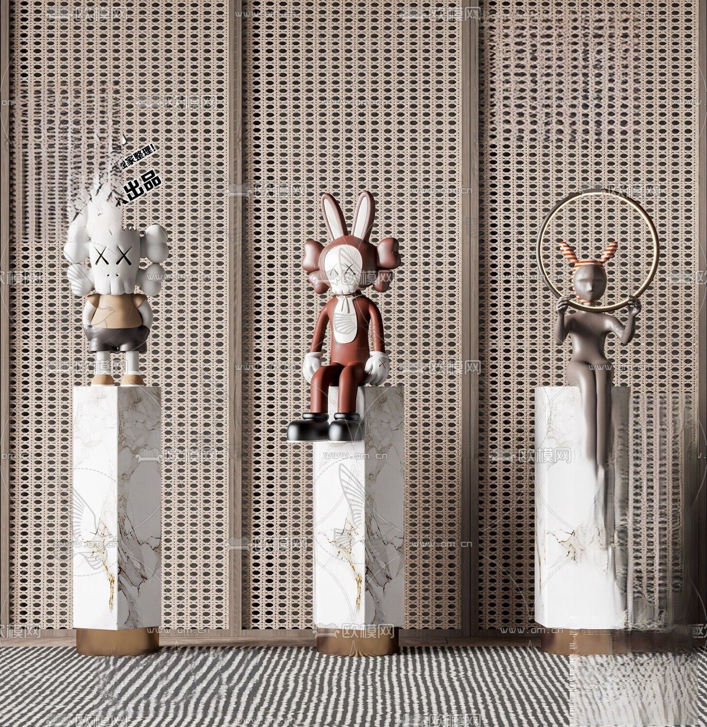 150 Bearbrick 3d Models Vol.15