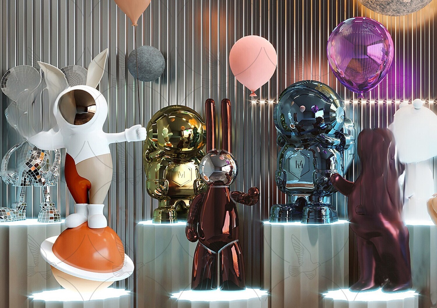 150 Bearbrick 3d Models Vol.15