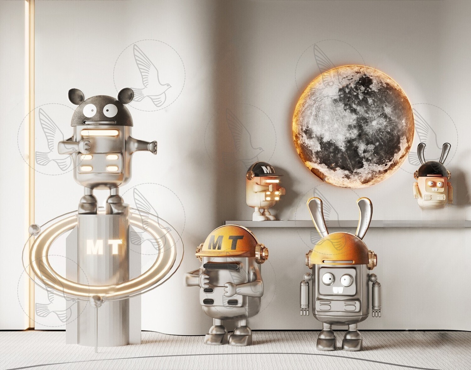 150 Bearbrick 3d Models Vol.15