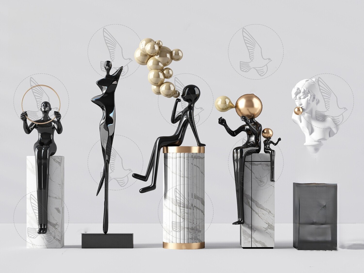 150 Bearbrick 3d Models Vol.15