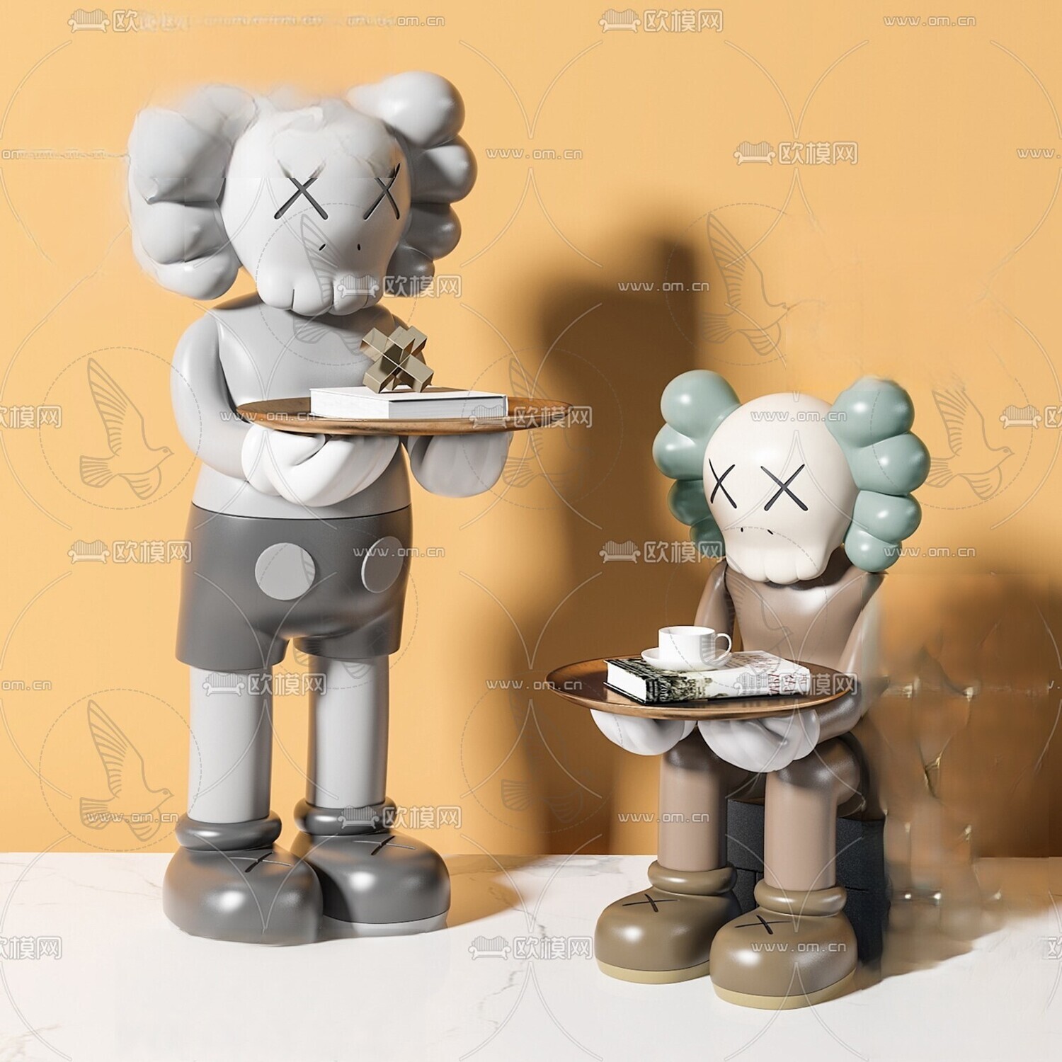 150 Bearbrick 3d Models Vol.15