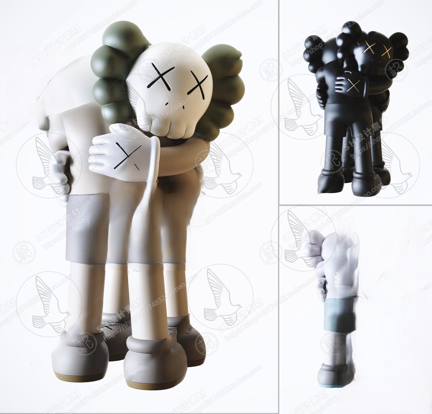 150 Bearbrick 3d Models Vol.15