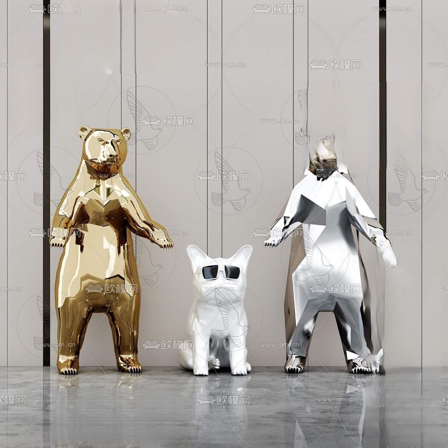 150 Bearbrick 3d Models Vol.15